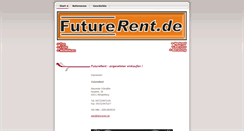 Desktop Screenshot of futurerent.de